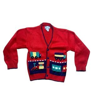 Carriage Boutique vintage cars sweater